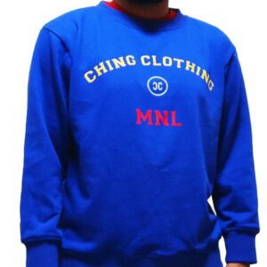 Front view of the CC Sweat MNL Royal.